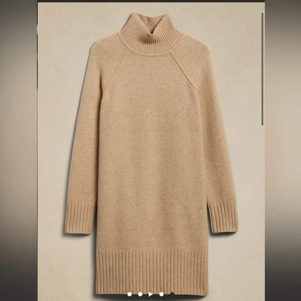 NWT banana republic knee length sweater dress (XS) - Picture 2 of 8